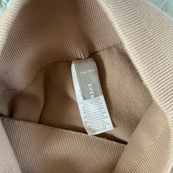 Everlane The Seamless Legging Burnt Sugar Cream Size XS/S NWOT - Picture 3 of 3